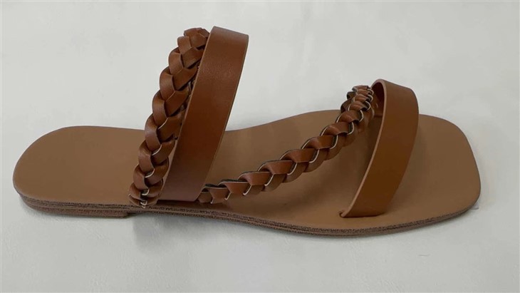 Pu Woven Summer Slippers factory
